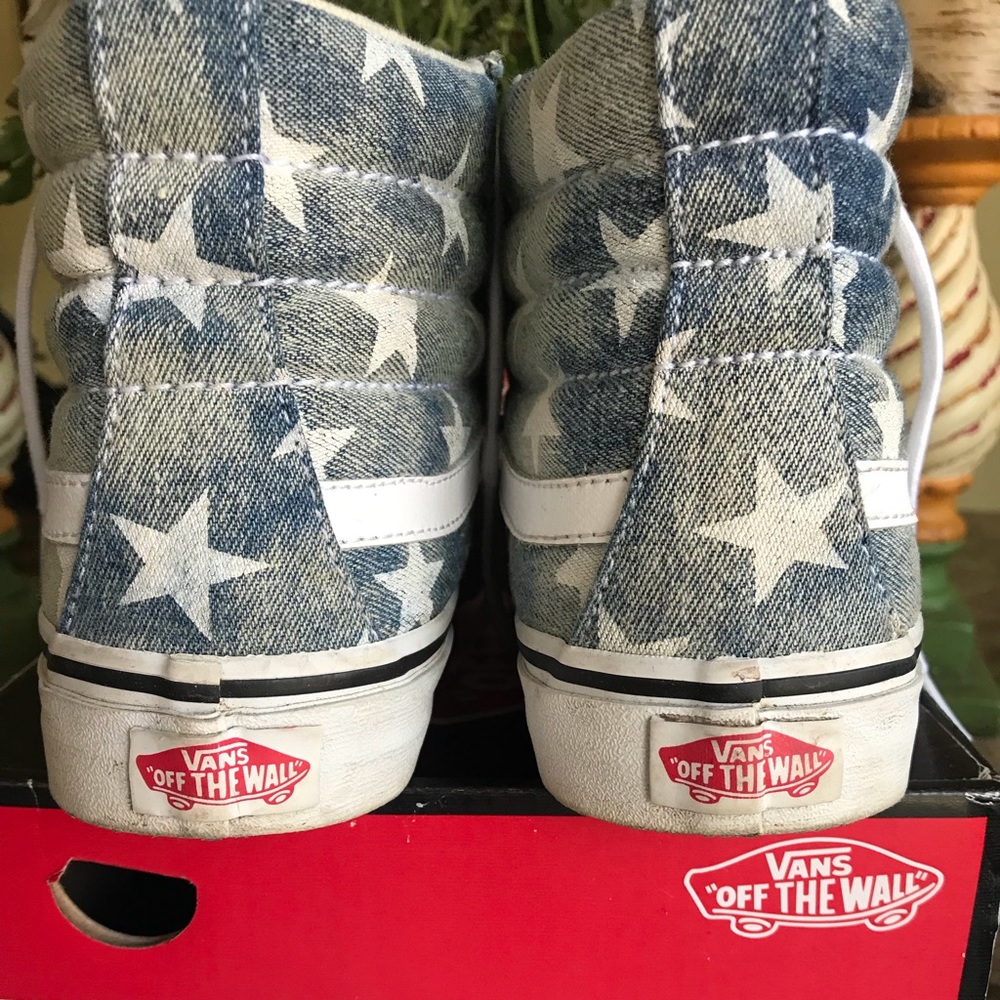 VANS High Tops SUPER CUTE! M 5.5 W 7 🌺 - Picture 7 of 8